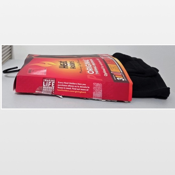 New Heat Holders Shirt Womens Medium Thermal Black Top Long Sleeve Active Outdoo - Picture 6 of 15